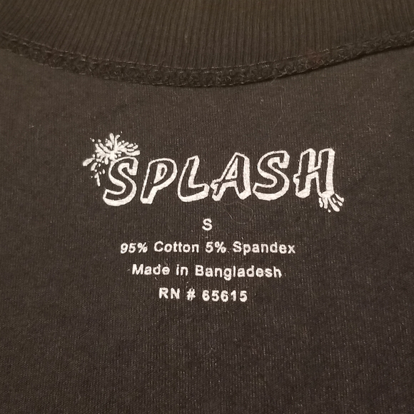 Black Buttoned Cardigan by Splash - Picture 5 of 5